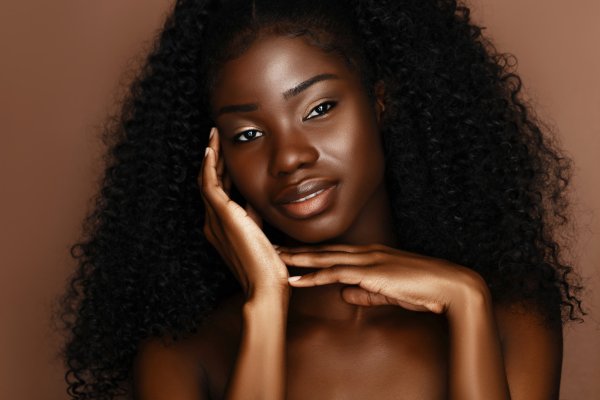 best hair dryer african american hair black hair t3 cura luxe afro-american woman beautiful black long hair